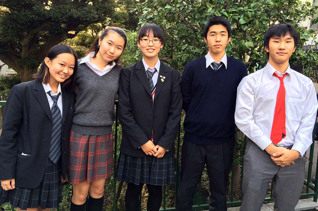 Yokohama Science Frontier High School Students Visit Saint Maur International School