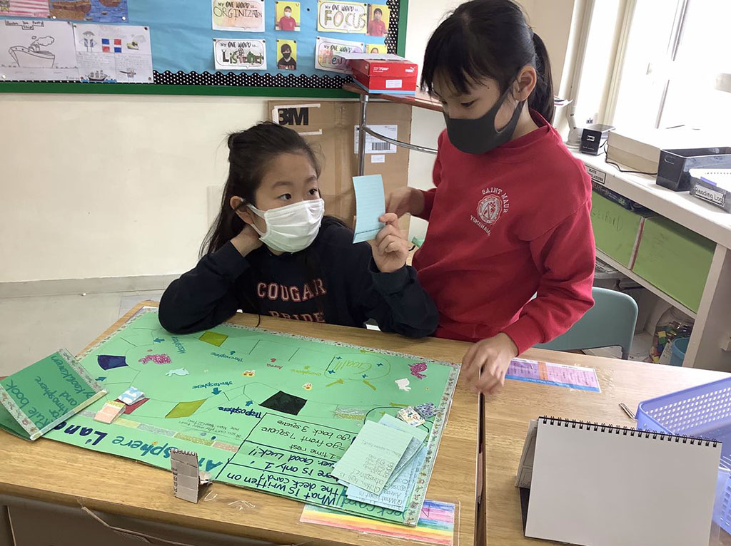 Grade 4 Students Create Their Own Board Games to Reflect on Climate Control IPC Unit 