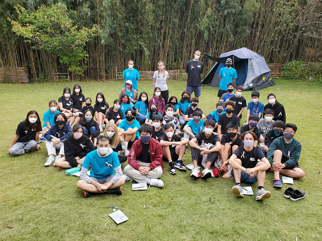 An Exciting Excursion to Nanbo Kokusai Mura Camp for Saint Maur Grade 8 Students