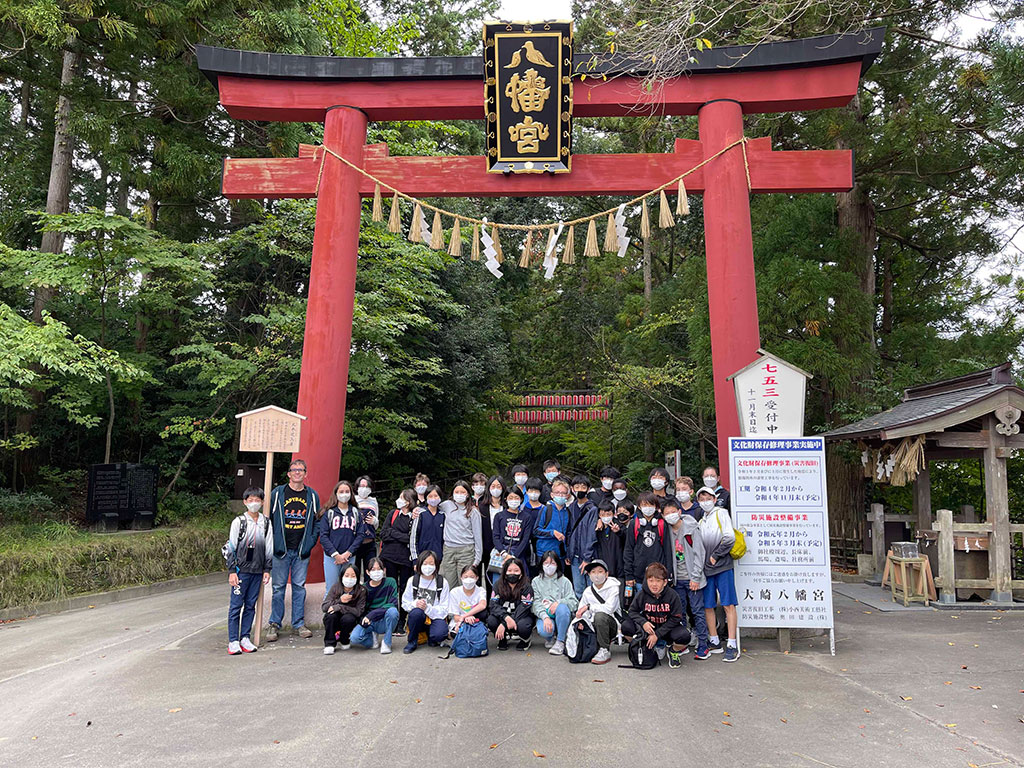 Grade 7 Students Explore Sendai and Matsushima