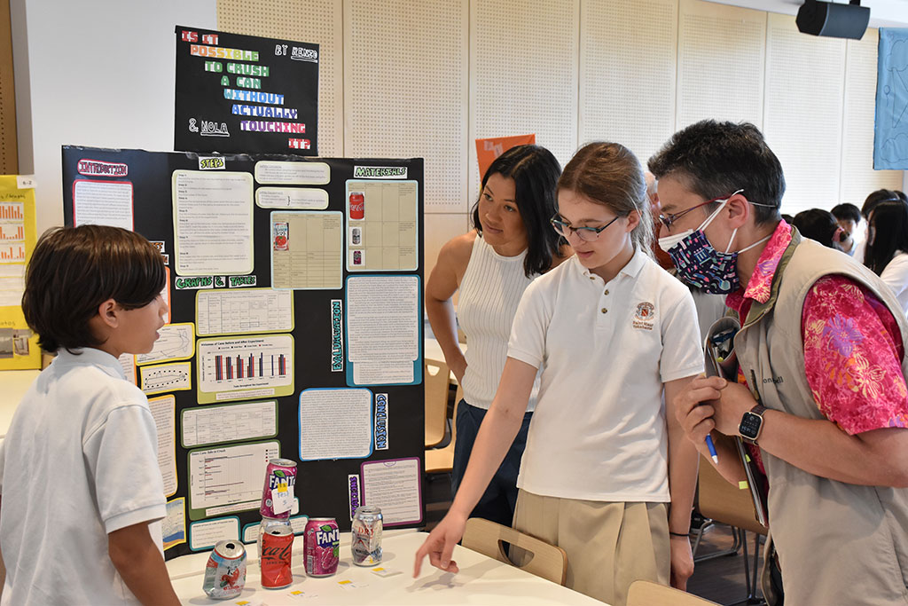 Science Fair - Middle School Scientists Buzz with Enthusiasm!