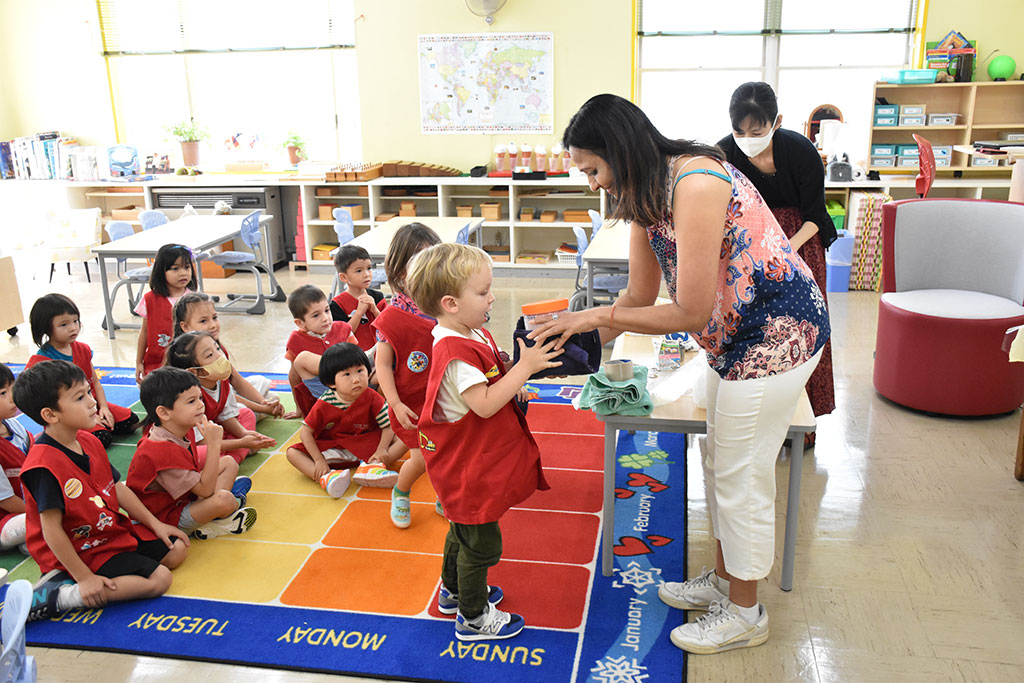 Montessori Students Make Their Own Ice Cream