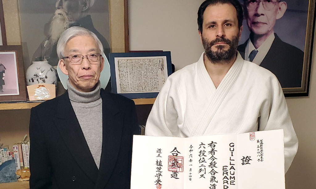 Saint Maur Aikido Teacher Promoted to 6th Dan