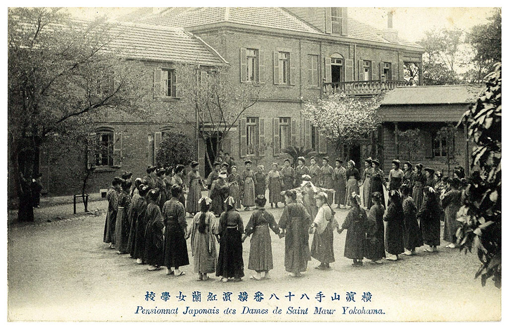 9 Yokohama Kōran Jogakkō in the early 1900s