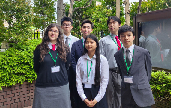 Saint Maur Team Attends Model United Nations Conference in Tokyo