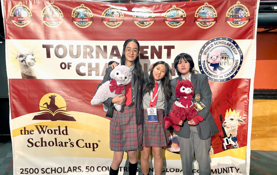 Saint Maur Students Join the Tournament of Champions at Yale University 