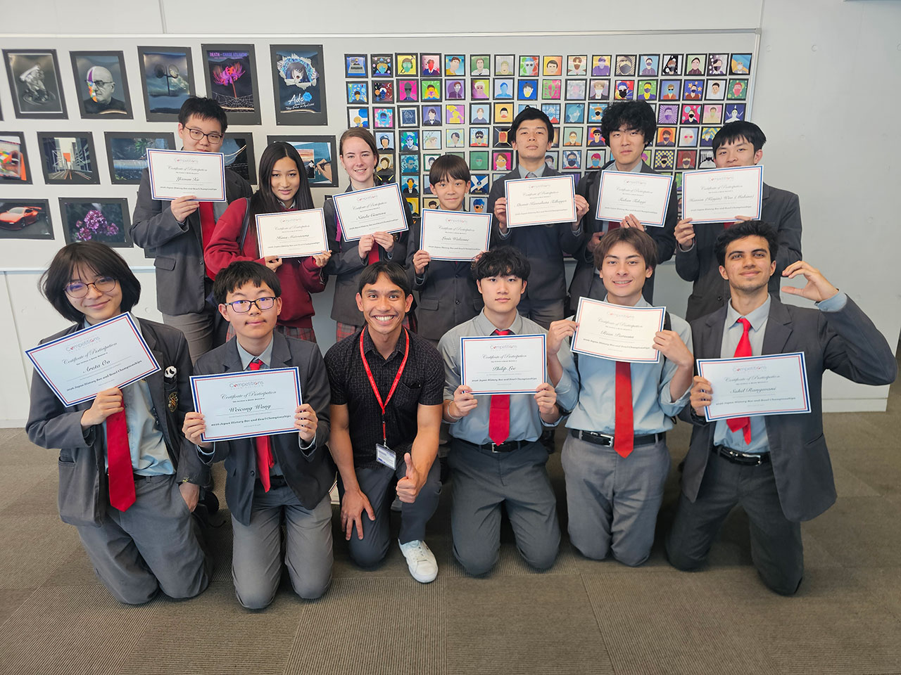 Saint Maur History Bowl Teams excel at 2026 Japan History Bee & Bowl National Championships