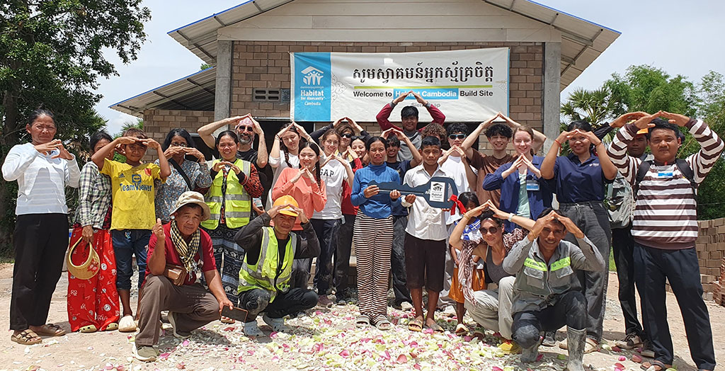 12 Cougars in Cambodia, with Habitat for Humanity
