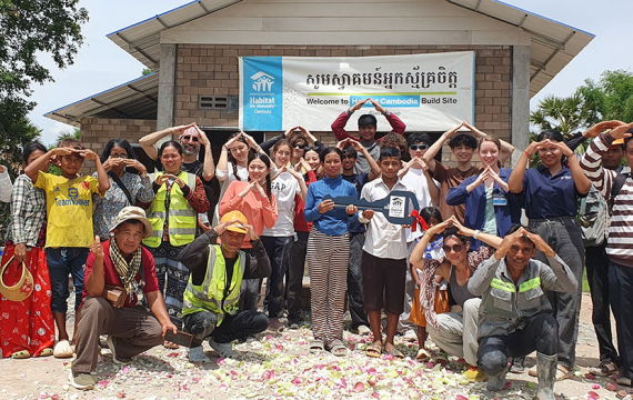 12 Cougars in Cambodia, with Habitat for Humanity